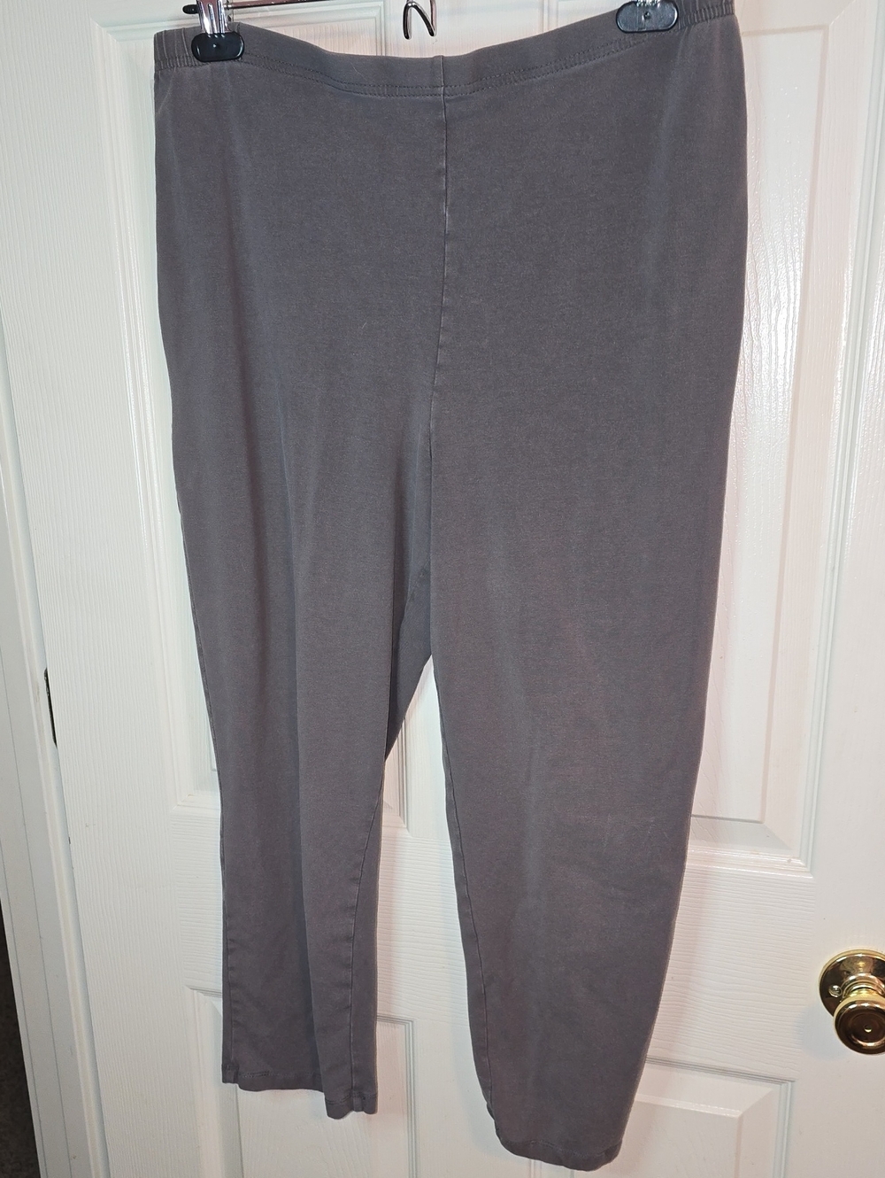 Women with Control Pull-On Pants‎ in Charcoal Gray